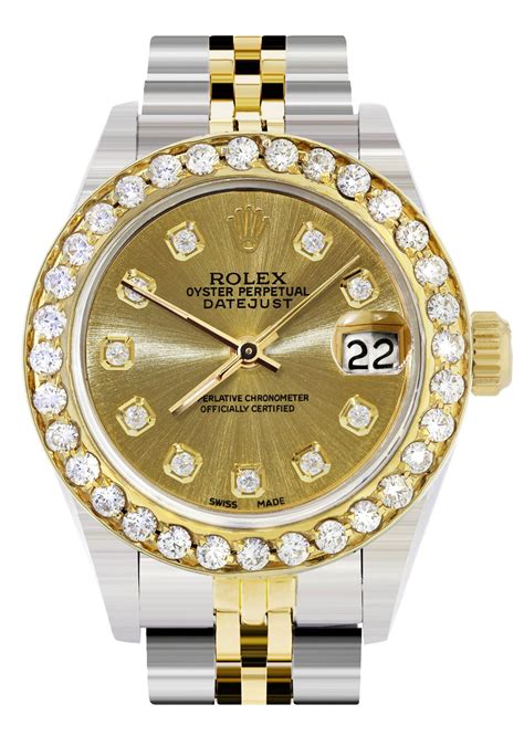 gold rolex diamond|Rolex diamond bezel prices.